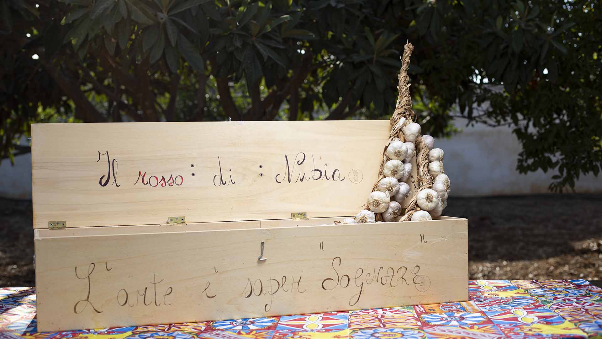 Il Rosso di Nubia Laboratorio di aglio rosso di Nubia a Trapani